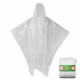 Compostable poncho JURGEN packed in paper strap